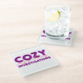Cozy Mystery Investigations Onderzetter (Schuin)