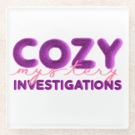 Cozy Mystery Investigations Onderzetter (Voorkant)