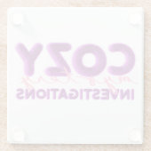 Cozy Mystery Investigations Onderzetter (Achterkant)