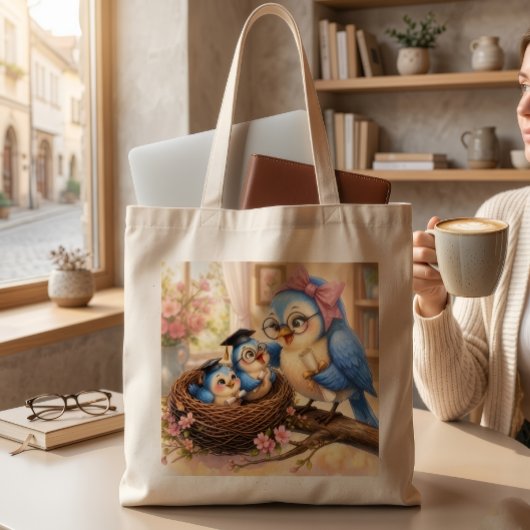 Cozy Nest Afstudeertas Tote Bag