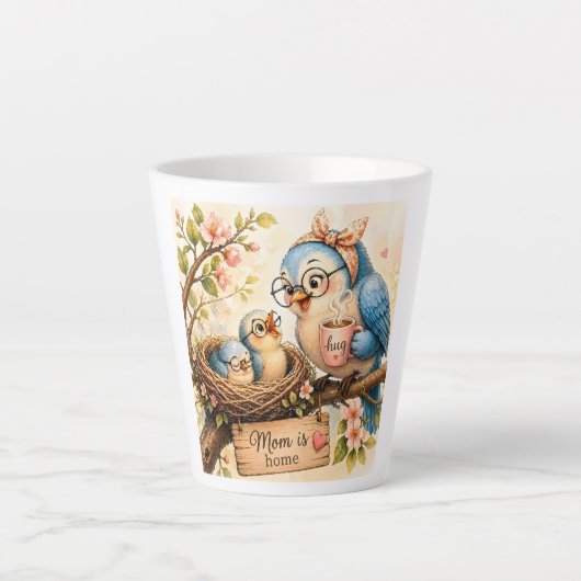 Cozy Nest Mug Latte Mok (Voorkant)