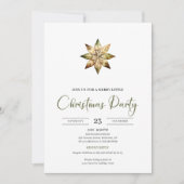 Cozy Neutral Earthy Minimalist Watercolor Holiday  Kaart (Voorkant)