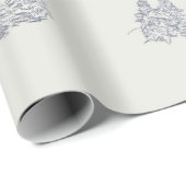 Cozy New England Christmas Home (Large Scale) Cadeaupapier (Rol Hoek)