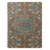 Cozy old pattern notitieboek (Voorkant)