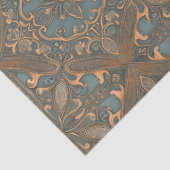 Cozy old pattern tissuepapier (Detail)