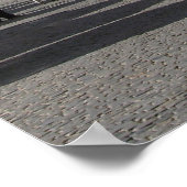 Cozy Old Town in Warschau Poster (Hoek)