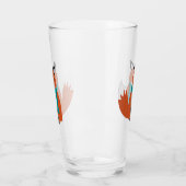 Cozy Oranje Fox Glass Tumbler (Links)