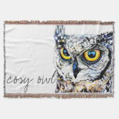 Cozy owl deken (Voorkant)