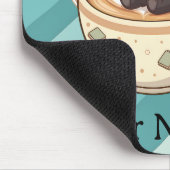  Cozy Panda Brew Office Mouse Pad Muismat (Hoek)