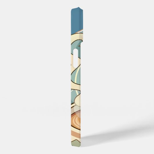 Cozy Panda Brew Protective Phone Case (Achterkant / Rechts)