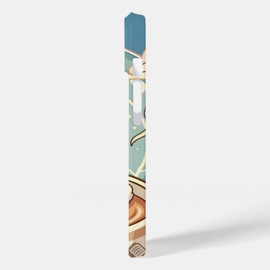 Cozy Panda Brew Protective Phone Case (Achterkant / Links)