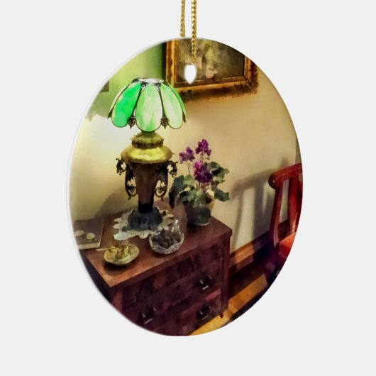 Cozy Parlor met ventilator Petal Lamp Keramisch Ornament (Rechts)