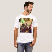 Cozy Parlor met ventilator Petal Lamp T-shirt (Voorkant volledig)