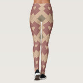 Cozy Patchwork Hearts Leggings (Achterkant)