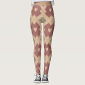 Cozy Patchwork Hearts Leggings (Voorkant)