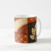 Cozy Patchwork Modern Koffiemok (Voorkant rechts)