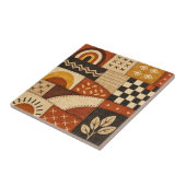 Cozy Patchwork Modern Tegeltje (Zijkant)
