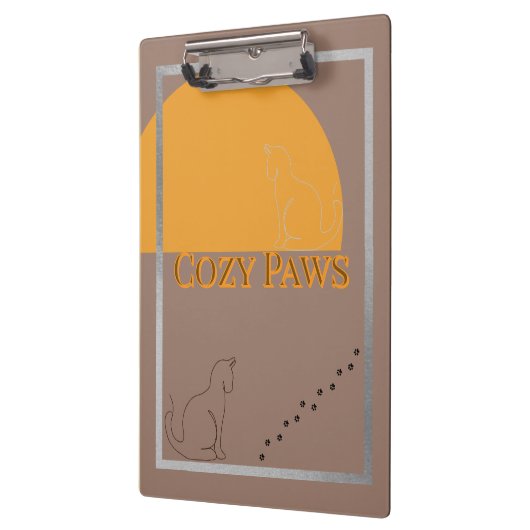 Cozy Paws Clipboard Klembord (Links)