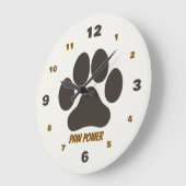 Cozy Paws Collectie Beige Grote Klok (Hoek)