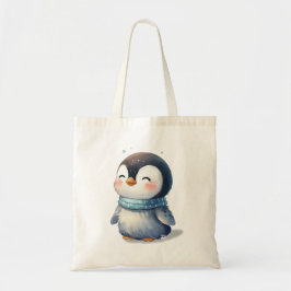 Cozy Penguin Baby Tote Bag