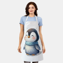 Cozy Penguin – Schattigee digitale kunst
