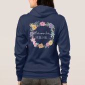 Cozy Personalized Keepsake for Your Bridesmaids Hoodie (Achterkant)
