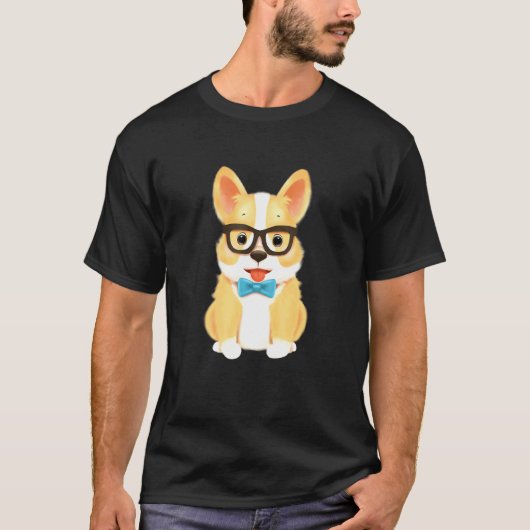 Cozy Pet Corgi T-shirt (Voorkant)