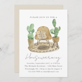 Cozy Planten New Home Housewarming Aankondiging