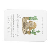 Cozy Planten New Home Housewarming Magneet (Horizontaal)