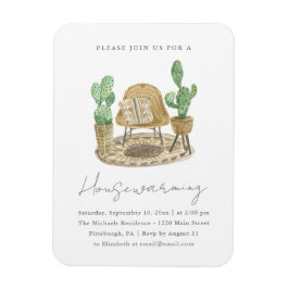 Cozy Planten New Home Housewarming Magneet