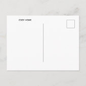 cozy postcard briefkaart (Achterkant)