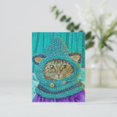 "Cozy" postcard Feestdagenkaart (Staand voorkant)