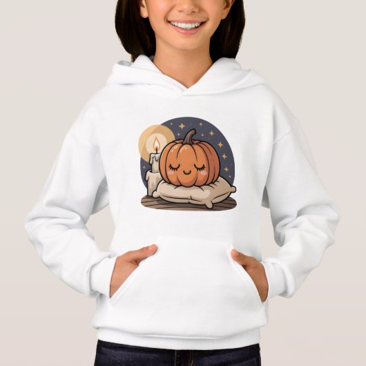 Cozy Pumpkin Dream Kids Tee (Voorkant)