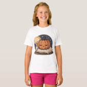 Cozy Pumpkin Dream Kids Tee T-shirt (Voorkant volledig)