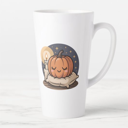 Cozy Pumpkin Dream Mug Latte Mok (Rechts)