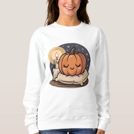 Cozy Pumpkin Dream Sweatshirt (Voorkant)