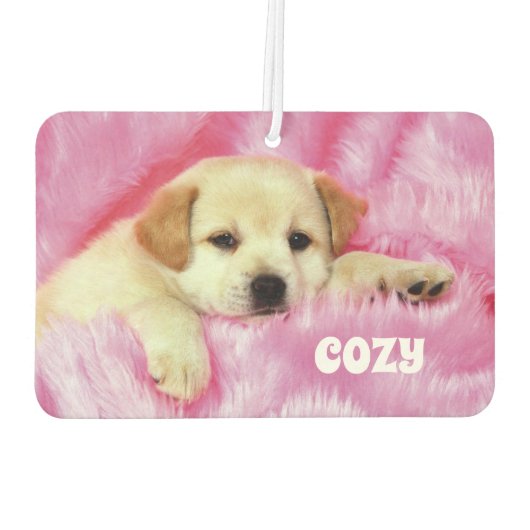 Cozy Puppy Air Freshener Luchtverfrisser (Achterkant)