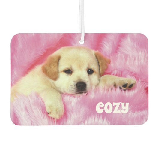 Cozy Puppy Air Freshener Luchtverfrisser (Voorkant)