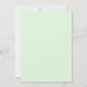 COZY QUILT 5x7 Kaart Plat - Groen (Achterkant)