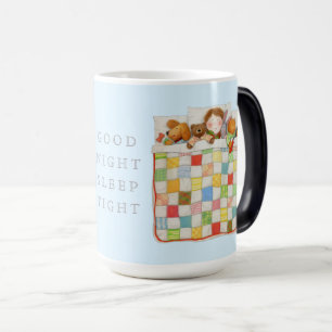 COZY QUILT Hoge Vormveranderende Mok + Blauw
