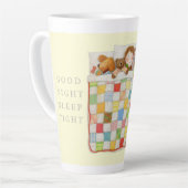 COZY QUILT Tall Caca Mok - Geel (Linkerhoek)
