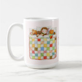 COZY QUILT Tall White Mok + Roze (Links)