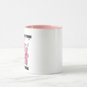 Cozy Raccoon Valentine Pajama Couch Snack Mok (Midden)