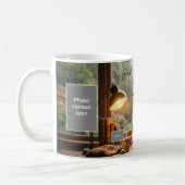 Cozy Rainy Day Squirrel Teacher Appreciation Mug Koffiemok (Links)