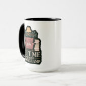 Cozy Reading Lamp Romantasy Holiday Mok (Voorkant links)