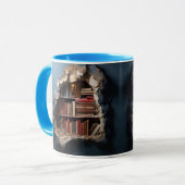 Cozy reading mug mok (Voorkant links)