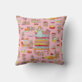 Cozy reading - Princess and the pea Kussen (Achterkant)
