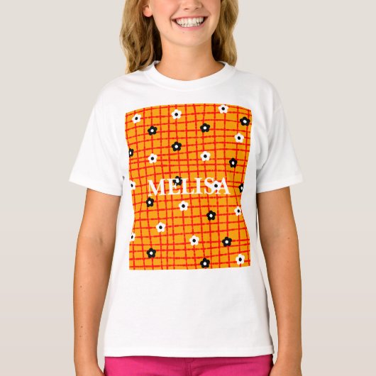 Cozy Red Plaid Pattern Kind Shirt (Voorkant)