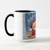  Cozy Santa Cat Holiday Mug Mok (Links)