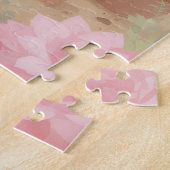 Cozy Santa Claus Gardener Planting Succulents Legpuzzel (Zijkant)